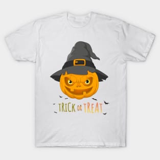 Scary Halloween pumpkin T-Shirt